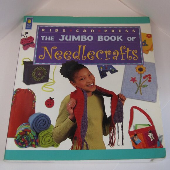 Kids Can Press Jumbo Book of Needlecrafts - Picture 1 of 3